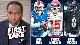 FIRST TAKE | Lamar will join GOAT if Ravens dethrone Mahomes \u0026 Chiefs for Super Bowl - Stephen A.