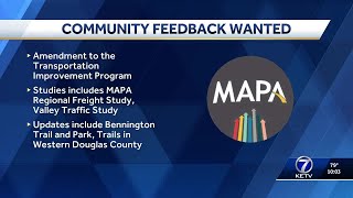 Deadline approaching for input on MAPA's Transportation Improvement Program