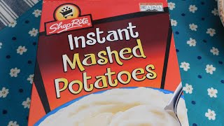 ShopRite Instant Mashed Potatoes