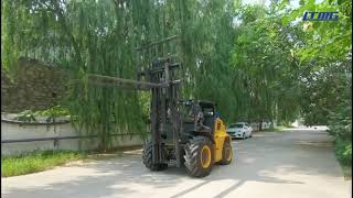 LTMG 4ton rough terrain Cross-country forklift Used in low environment poultry houses and containers