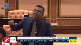 MP Jabir, complaining about wasting gvnmt money, buying pepper spray and spraying on citizens.