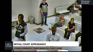 Thomas Robinson Initial Appearance