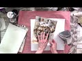 quick paper ironing demo~plus~new rusty grunge paper kit