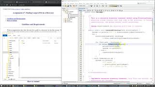 11.2 Example: recursive directory traversal method using java.nio.file.DirectoryStream