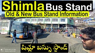 Shimla Bus Stand | Shimla Tourist Places in Telugu | Shimla ISBT Bus Stand | By Travel With Suji