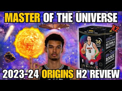 BETTER THAN HOBBY!?! MORE RECRUITS!!! Panini Origins Basketball H2 2023-24 Box Review – Wemby Hit