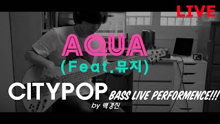 김아름 Kim A Reum - 아쿠아 Aqua (feat. 뮤지) Bass Performed by 백경진