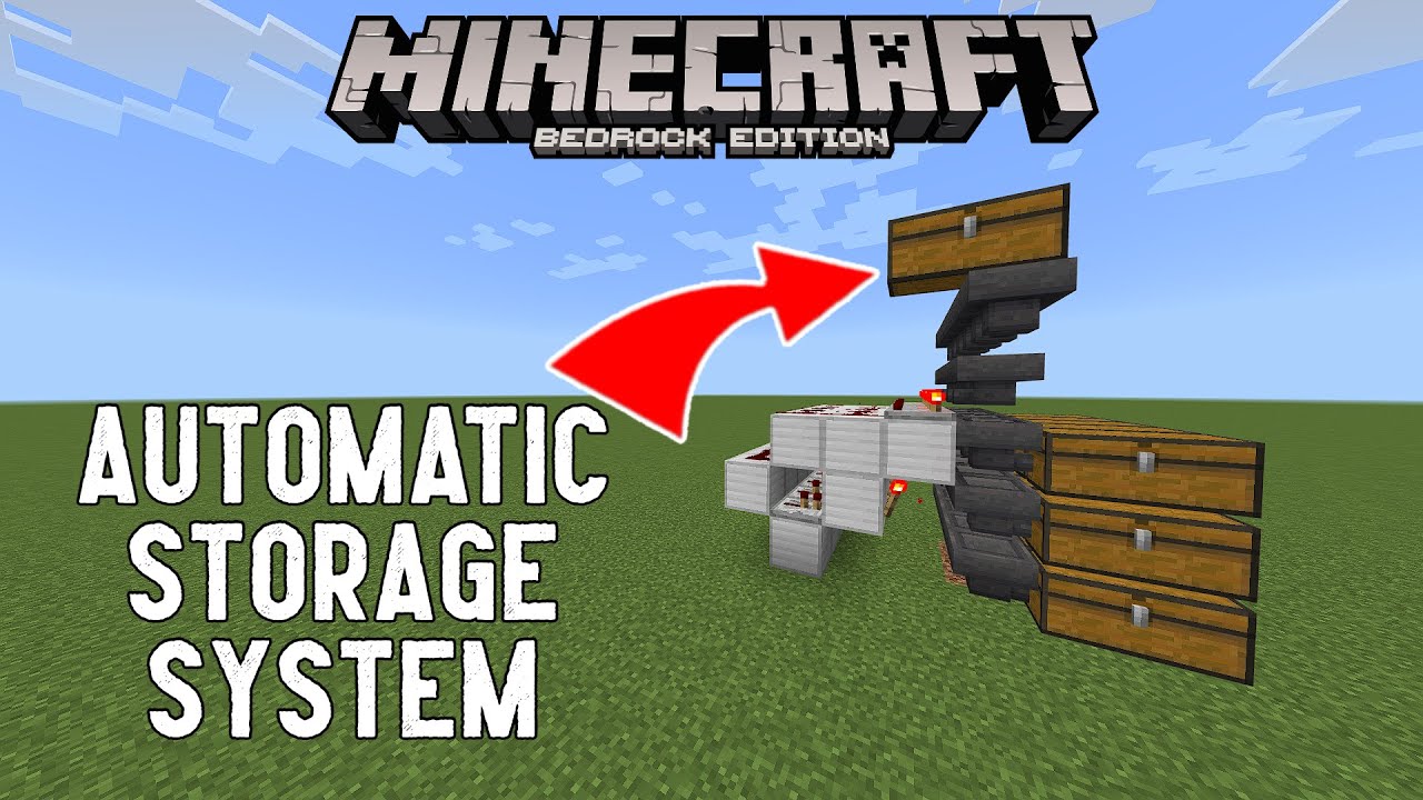 How To Make An Automatic Storage In Minecraft At Carmen Wong Blog