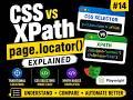 Playwright CSS Selector vs XPath | page.locator() Explained
