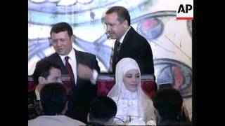 WRAP World leaders attend Erdogan daughter's marriage