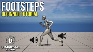 How To Add Footstep Sounds in Unreal Engine 5 (1 Minute Tutorial)