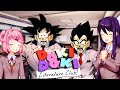 Goku and Vegeta Play Doki Doki Literature Club