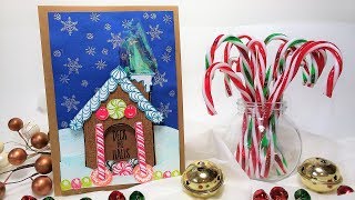 Build a Gingerbread House Card!