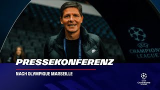 "Mega stolz auf das Team" I Pressekonferenz nach Eintracht - Olympique Marseille I Champions League