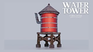 Water Tower - Blender Speed Modeling