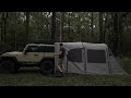 solo camping in the rain far away from trouble cozy relax focus study sleep asmr