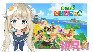 はじめてのあつまれどうぶつの森🎶2日目の生活 マリンスーツ届いてるかな【あつ森/雑談/新人Vtuber〗