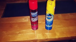 Pledge vs Aldi power force polish test is cheaper better?