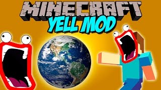 YELL MOD - El mod que destruye el universo! - Minecraft mod 1.8 Review ESPAÑOL