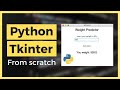 Learn Tkinter from scratch: Weight Predictor (2021 Python GUI)