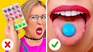 FORMAS GENIALES DE ESCONDER DULCES || Trucos de Maquillaje Sigilosos por 123 GO! Series