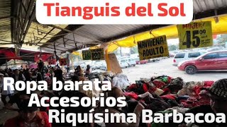 Visitando el tianguis del Sol #tianguis