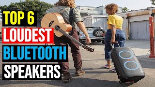 ✅ Top 6: Best Loudest Bluetooth Speakers in 2024 || The  Best Loudest Bluetooth Speakers - Reviews
