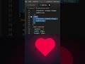 Vibrating Heart Shape using CSS before & after | CSS pulse heart (Short Tutorial)  #html #css #short