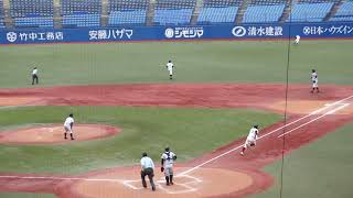 【境亮陽 ホームラン(ソロ)】2022/11/20(日) 新岡歩輝(クラーク国際高校) vs 境亮陽(大阪桐蔭高校) ライト越えサヨナラソロホームラン（打点1）