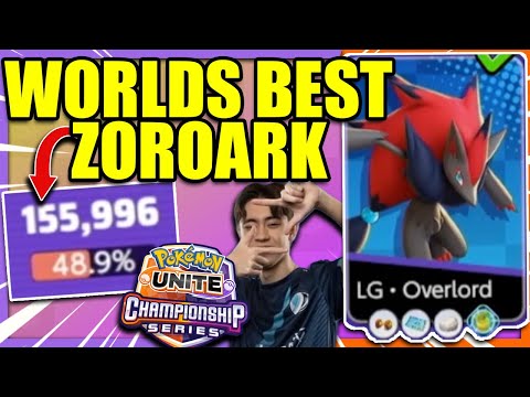 OVERLORD with the Best ZOROARK GAME ever in a Tournament vs TTV Pokemon Unite