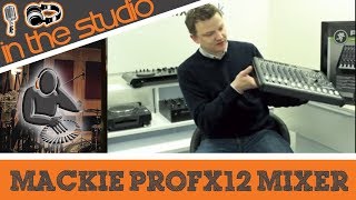 Mackie PROFX12 Professional Effects Mixer with USB