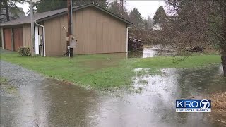 VIDEO: Overflowing streams, ditches cause property damage in Snohomish County