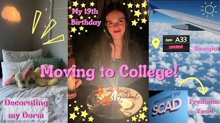 Moving to Georgia: Freshman Year at SCAD! | Isis Lisette