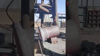 Stainless steel forged cylinder- Dangerous Biggest Heavy Duty Hammer Forging Process