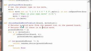 Python Tutorial 18 - Tic-Tac-Toe