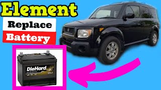 How to Replace the Battery on a Honda Element 2003-2011