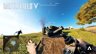 Battlefield 5: Attacking Panzerstorm Gameplay (No Commentary)