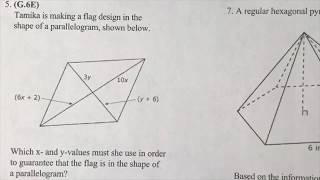 Parallelogram - Diagonals #5