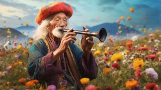 Cura El Daño En El Cuerpo • Flauta Curativos Tibetanos • Elimina Estrés, Ansiedad y Calmar La Mente