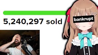 Streamer Loses $150 Million in Seconds