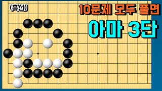 도전! 기력테스트 #9 [바둑 10문제]