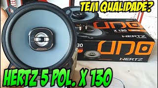 #4 Kit Coaxial Hertz 5 pol. X 130 / Teste de sonoridade / Projeto Multiuso Custo Beneficio