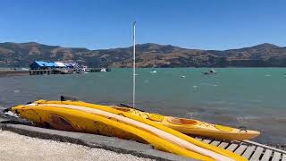 Summer And Peaceful Day In Akaroa New Zealand