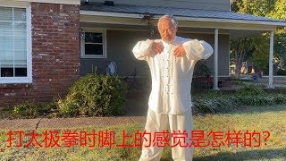 回复朋友留言：打太极拳时脚上的感觉是怎样的？中国传统武术太极、形意、八卦三大内家拳之首的太极的魅力