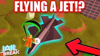 CAN YOU FLY THE JETS IN JAILBREAK? | Roblox Myth busting #13