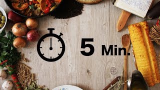 Cooking Timer ∥ 5 Minutes Countdown