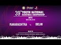 KO 27 | UTTAR PRADESH vs TELANGANA | GIRLS | PRE QF |  39TH YOUTH NATIONAL BASKETBALL CHAMPIONSHIP