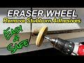 ERASER WHEEL - How To Remove Auto Adhesives - Auto Trim - Decals/Badges/Emblems