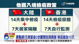 元宵後縮減檢疫天數?! 陳時中:7+3或5+5都可能│中視新聞 20220208