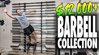 My Garage Gym BARBELL Collection!